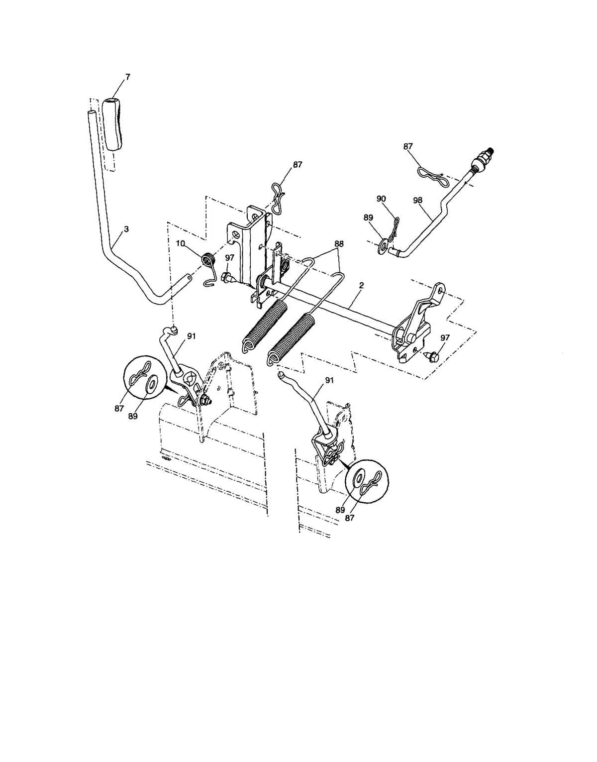 belt diagram husqvarna yth2348