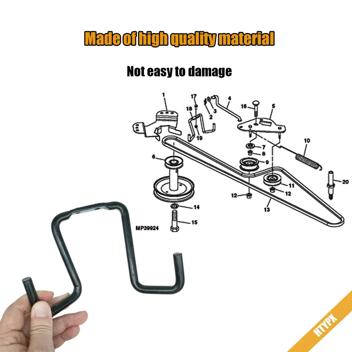 john deere l 100 belt diagram