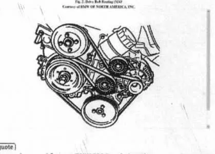 2009 bmw 535i serpentine belt diagram