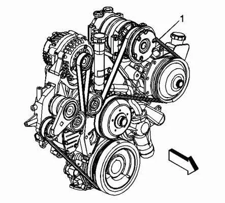 2003 gmc sierra belt diagram