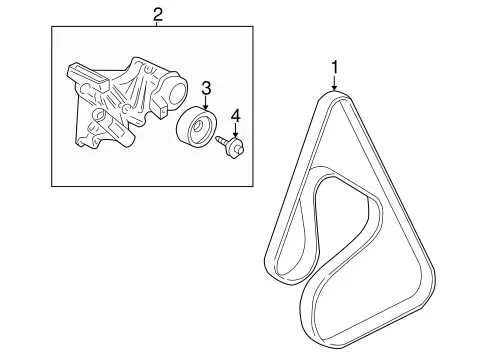belt diagram 2007 pontiac grand prix