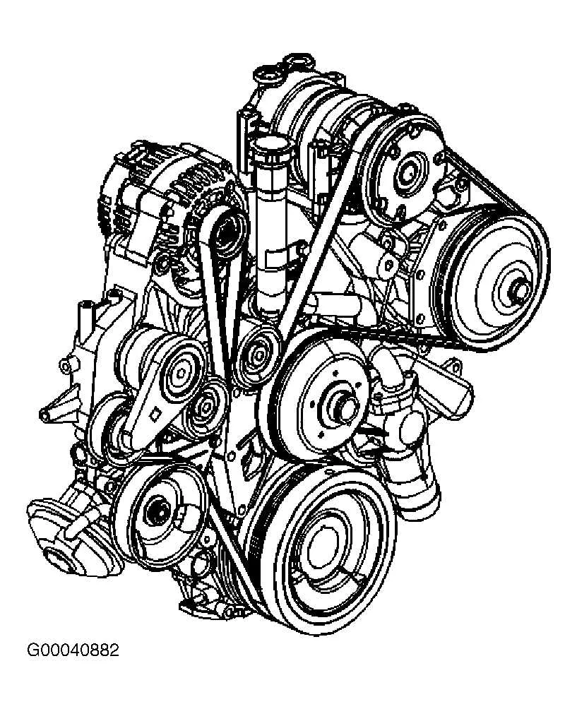 chevy express serpentine belt diagram