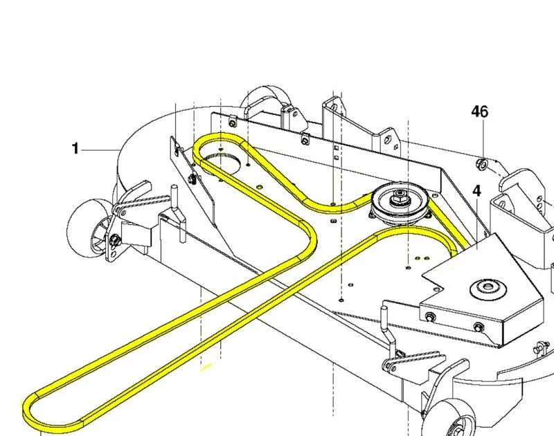 bunton mower belt diagram
