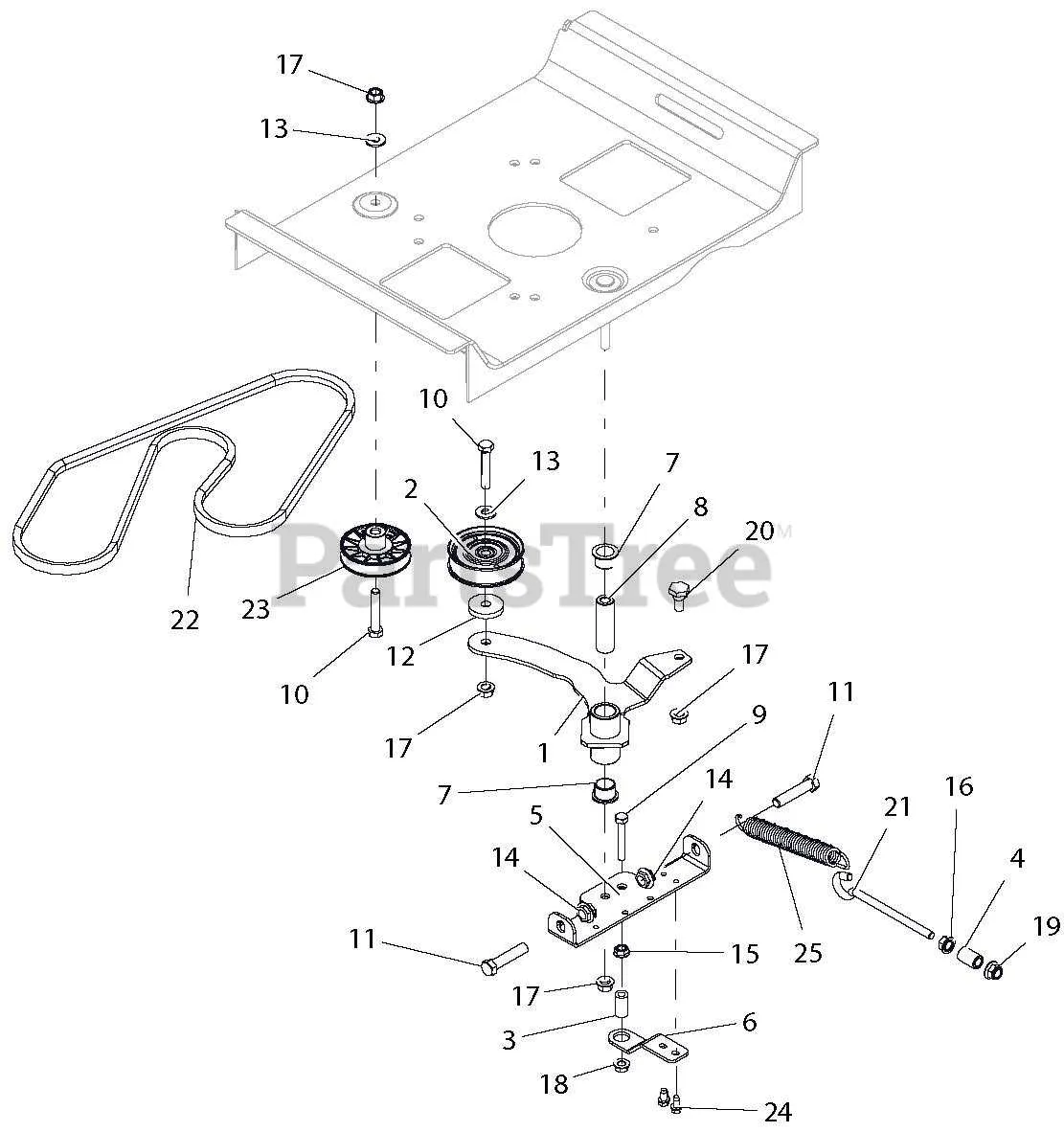 ikon 52 belt diagram