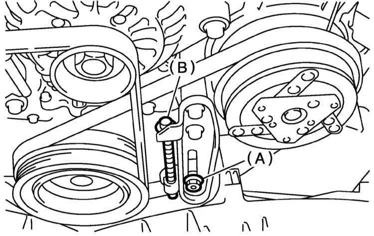 2013 subaru outback belt diagram