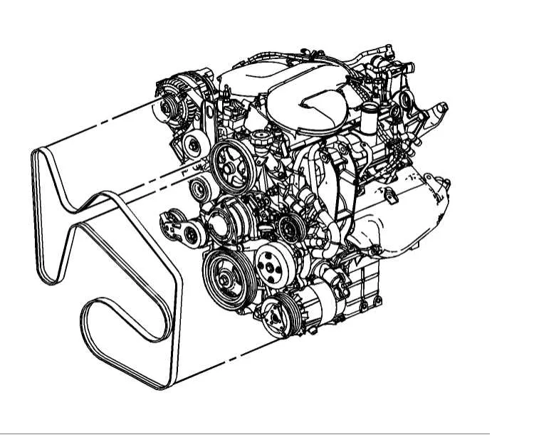 chevy 4.8 serpentine belt diagram