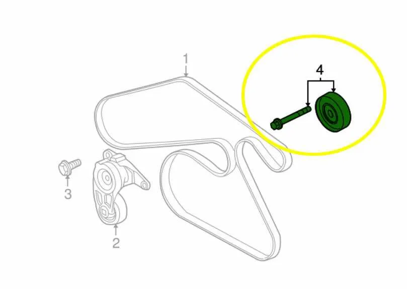 chevy equinox serpentine belt diagram