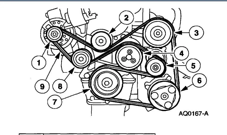 chrysler 3.6 serpentine belt diagram