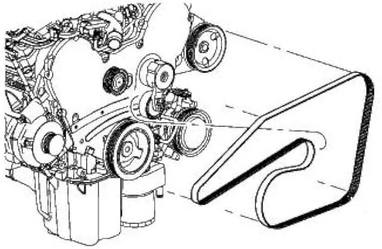 chrysler 300 5.7 belt diagram