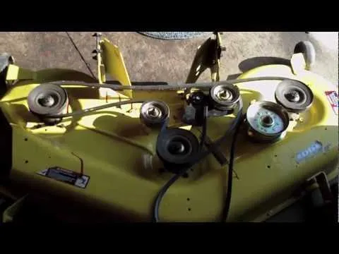 john deere x380 54 inch deck belt diagram