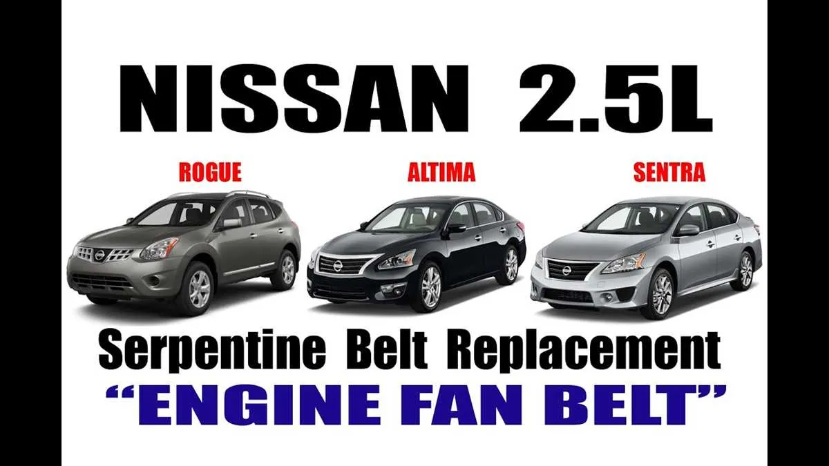 2018 nissan rogue belt diagram