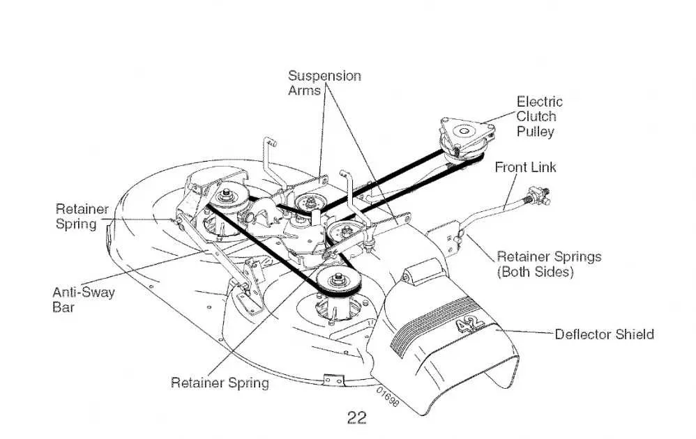 craftsman 54 inch mower deck belt diagram pdf