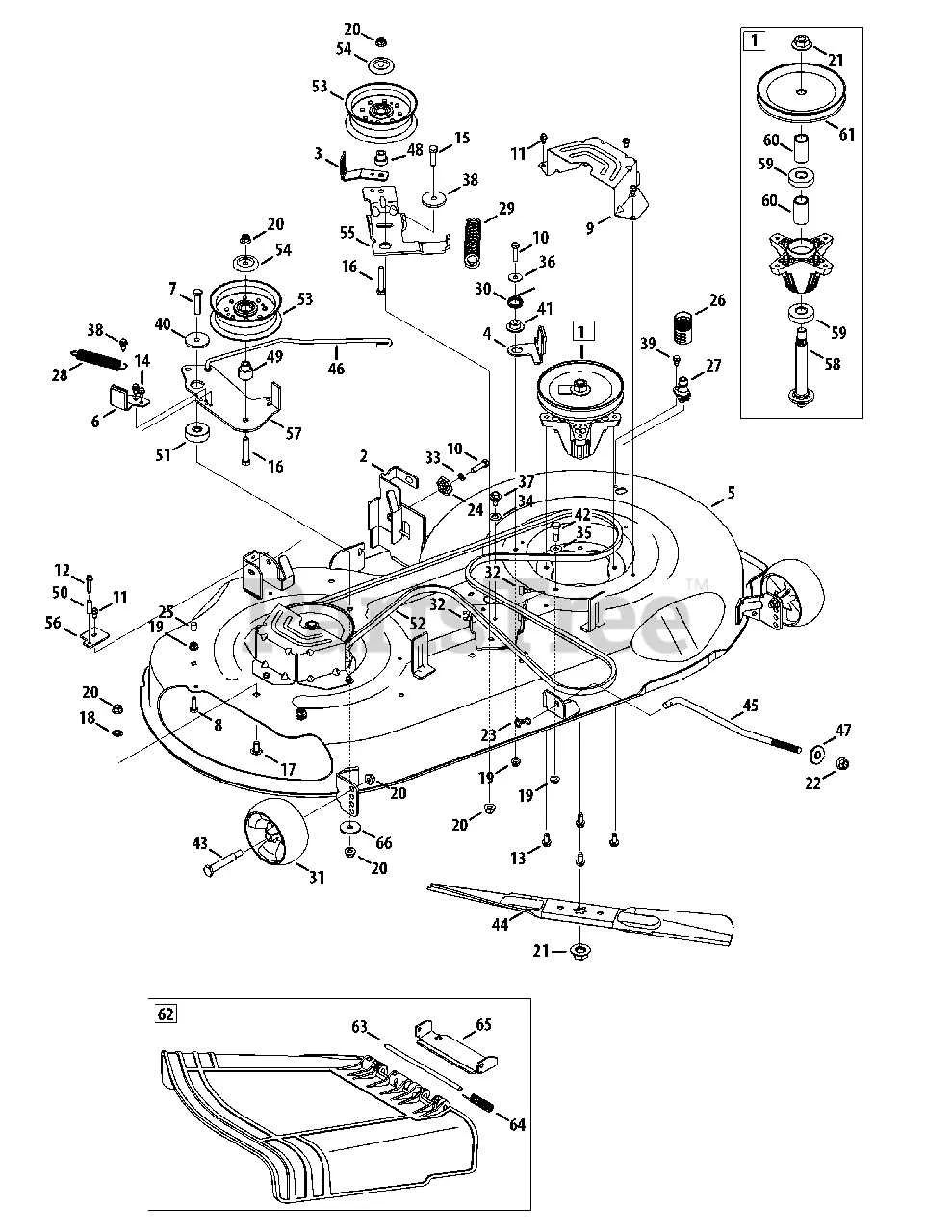 craftsman t1600 belt diagram
