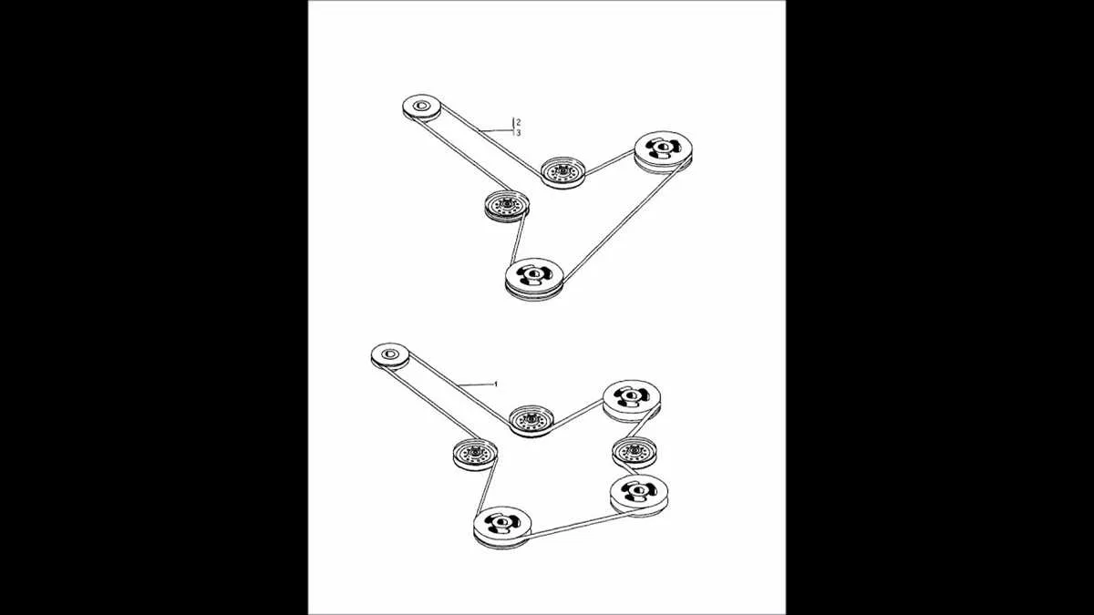 craftsman zts 6000 drive belt diagram
