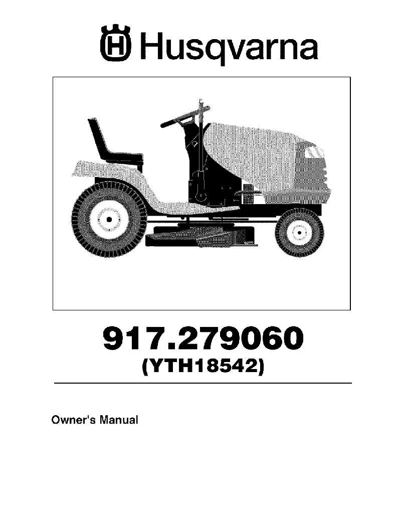 husqvarna yth18542 drive belt diagram