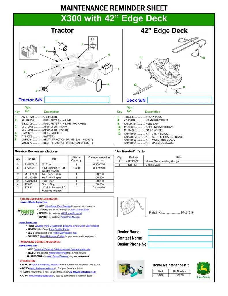 john deere gx85 deck belt diagram