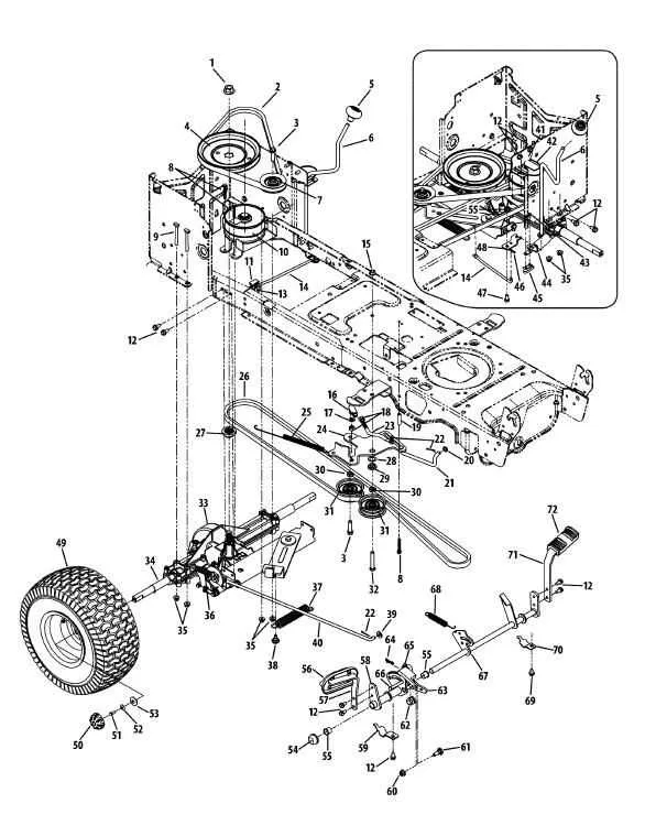 cub cadet 1040 belt diagram
