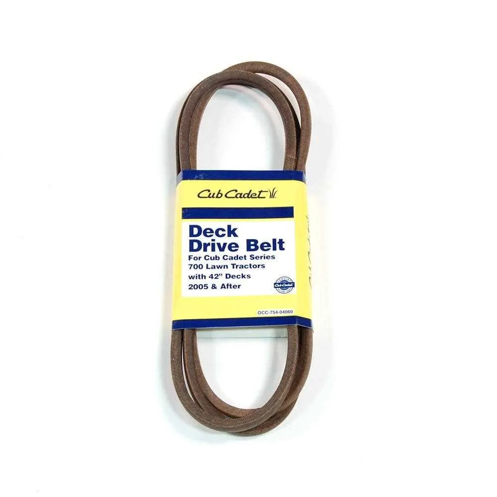 cub cadet 42 inch deck belt diagram