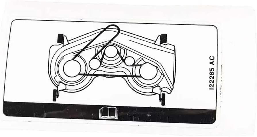 cub cadet gt1554 drive belt diagram