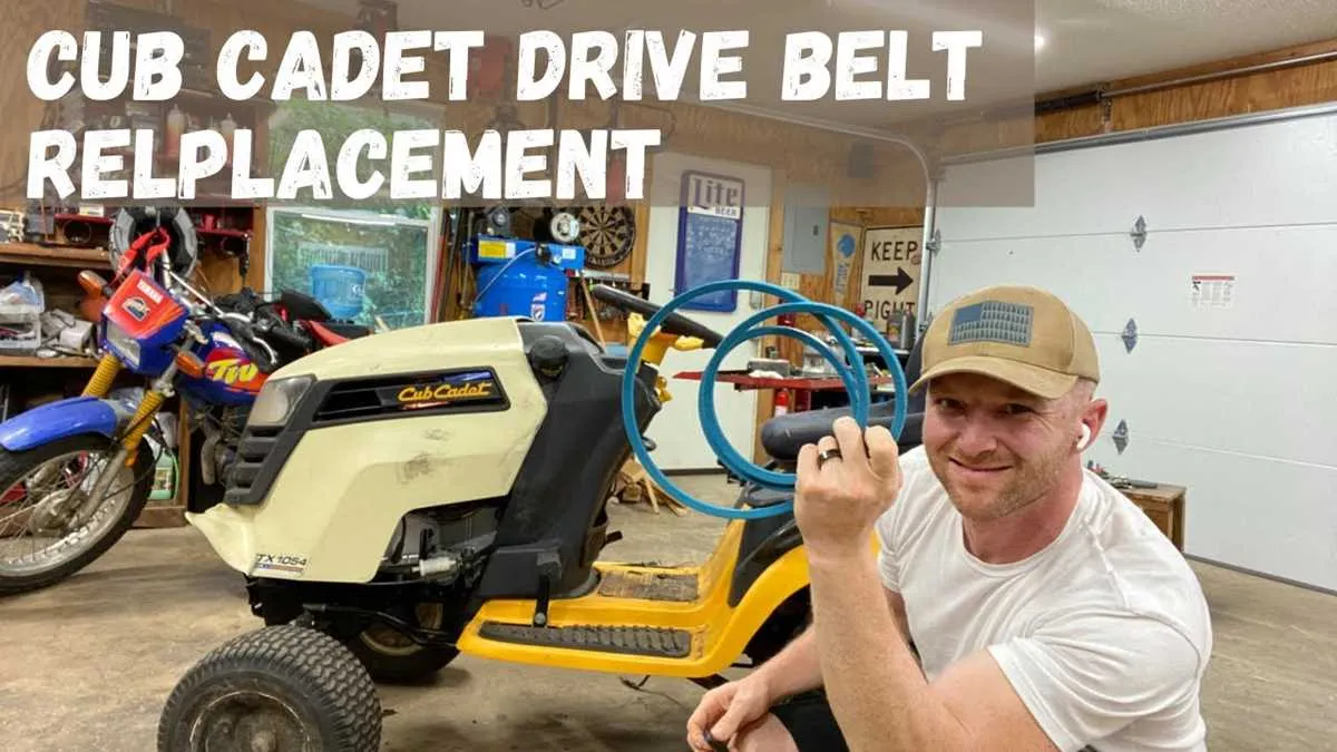 cub cadet gtx 1054 drive belt diagram