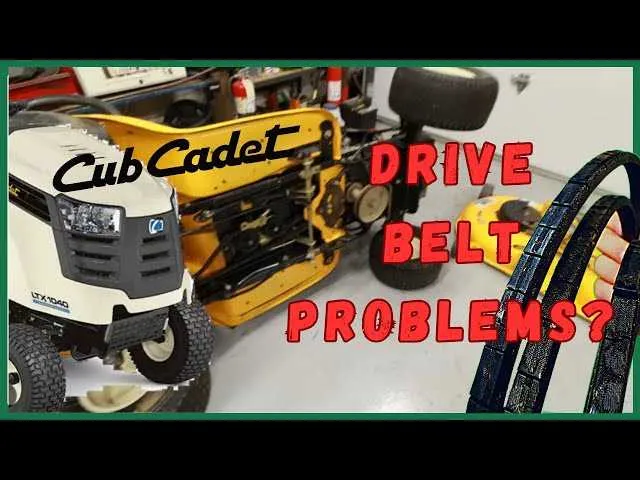 cub cadet ltx 1040 drive belt diagram