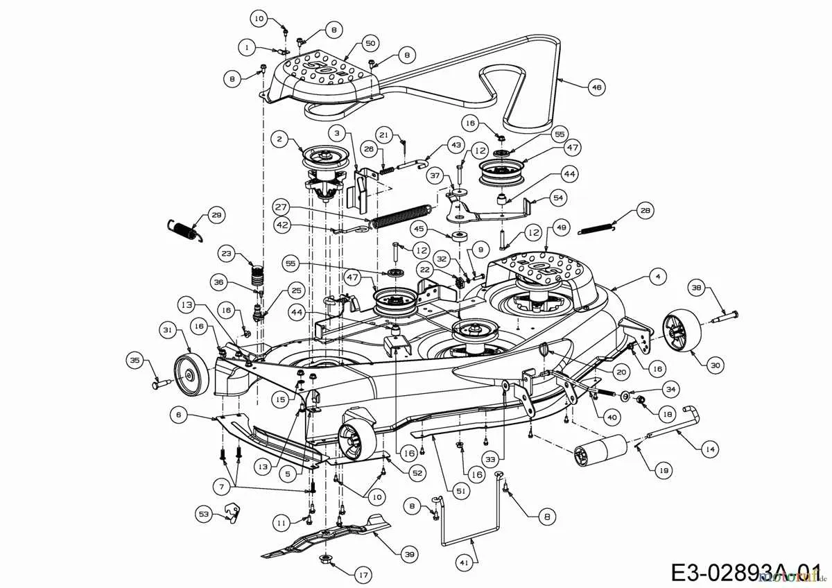 cub cadet ltx 1050 deck belt diagram