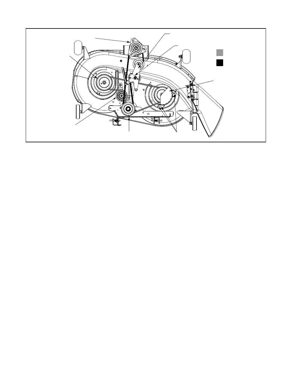 cub cadet rt65 belt diagram