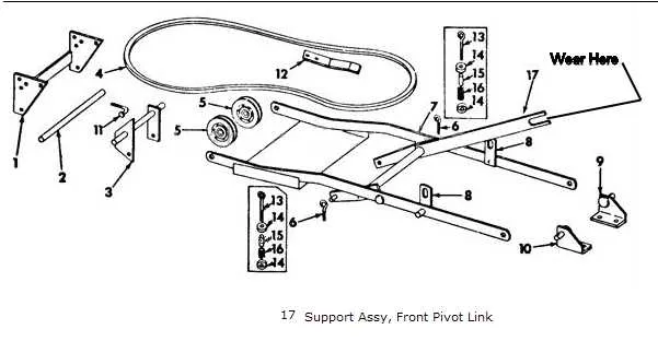 cub cadet rzt l 46 drive belt diagram