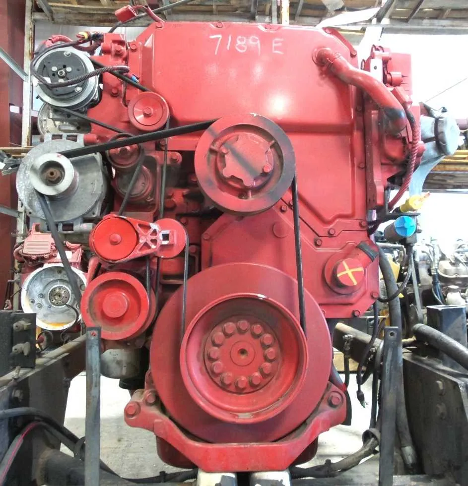 cummins isx fan belt diagram
