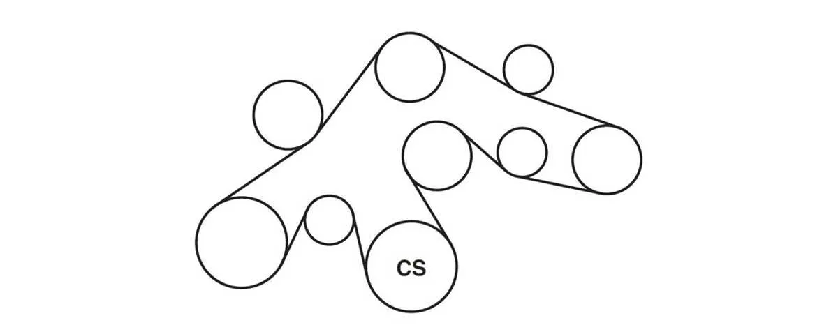 ford 5.4 serpentine belt diagram