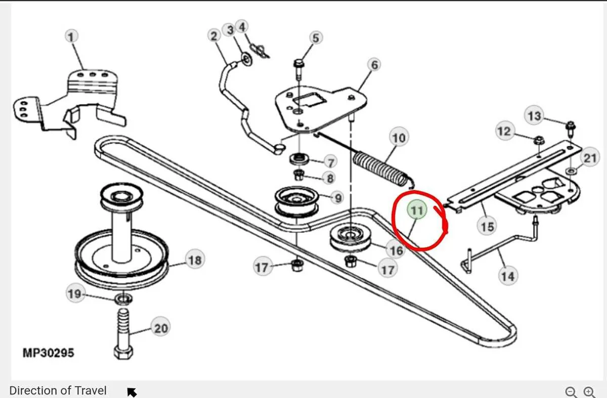 kubota z121s drive belt diagram