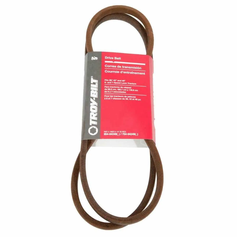 deck belt diagram troy bilt 42 inch