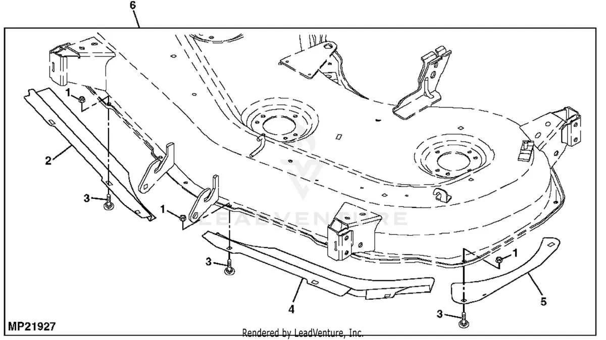 john deere lx280 deck belt diagram