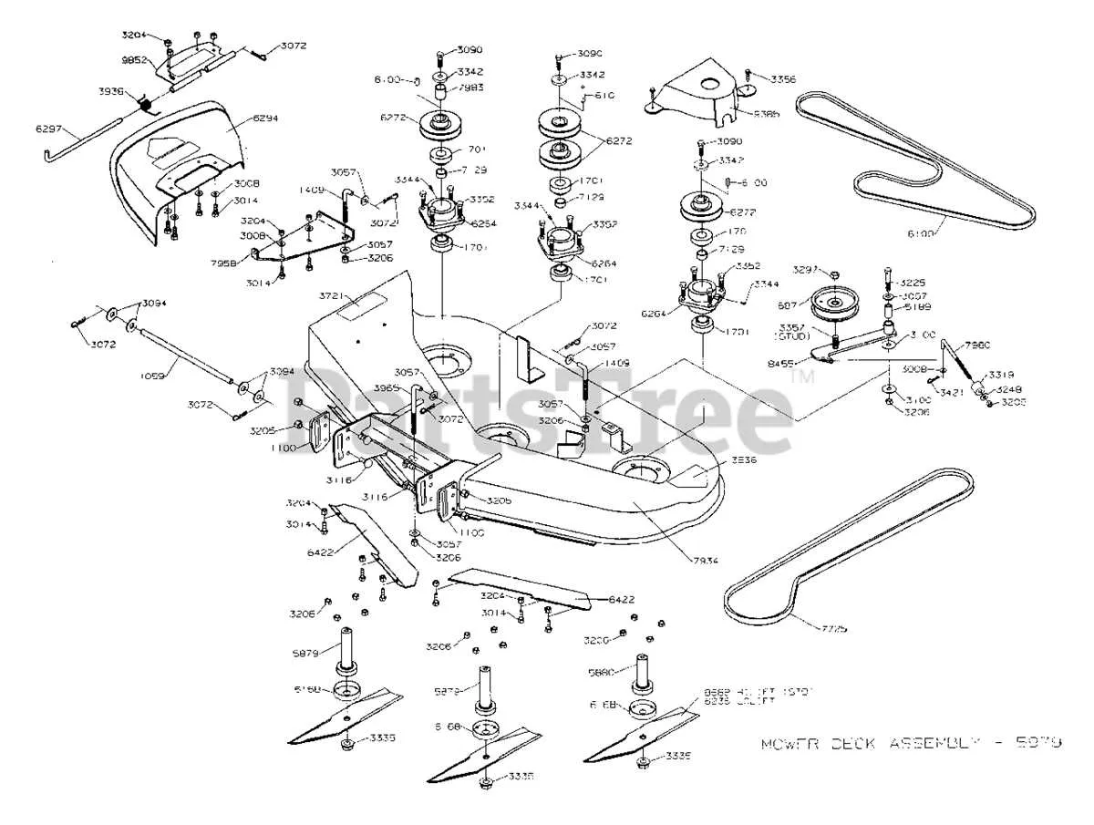 dixon ztr drive belt diagram