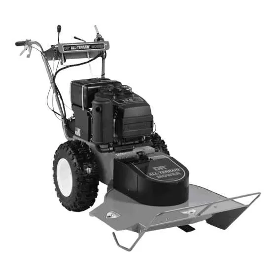 dr field and brush mower belt diagram