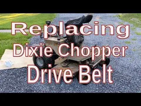 drive belt dixie chopper 60 inch deck belt diagram