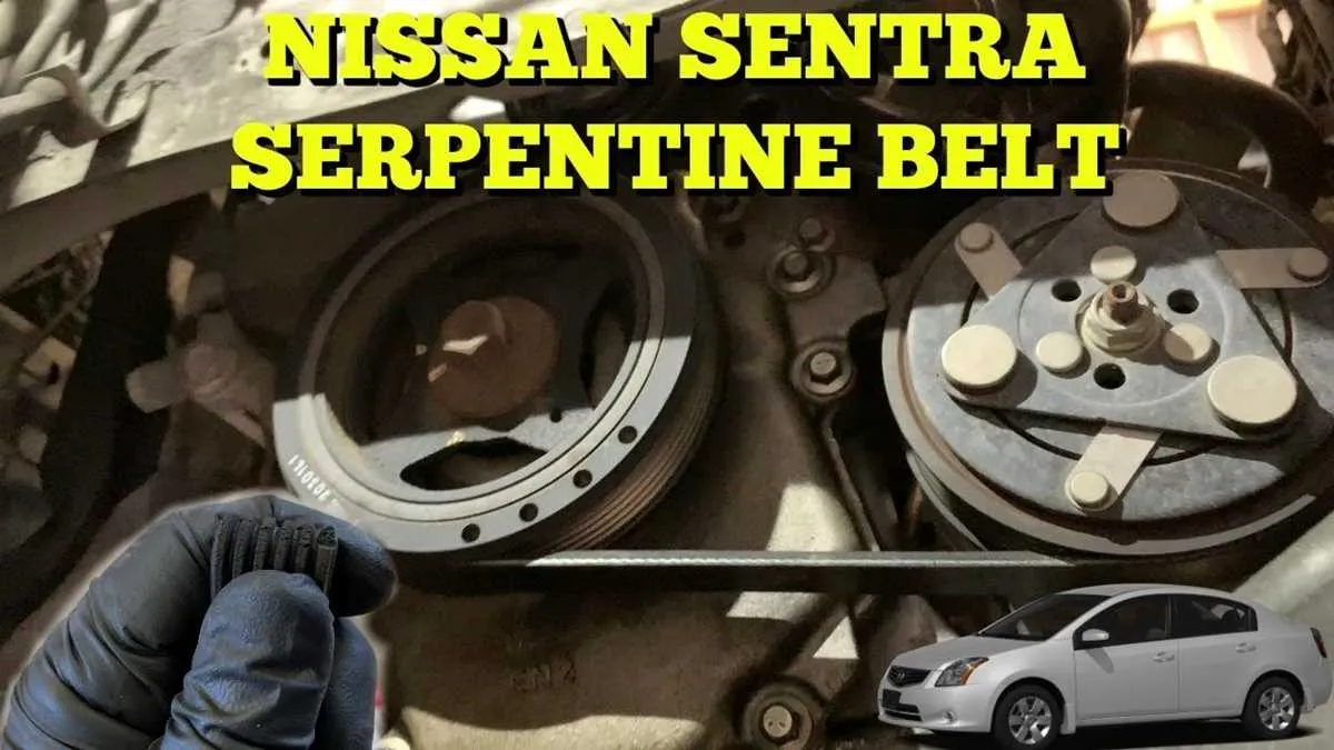 2011 nissan sentra serpentine belt diagram