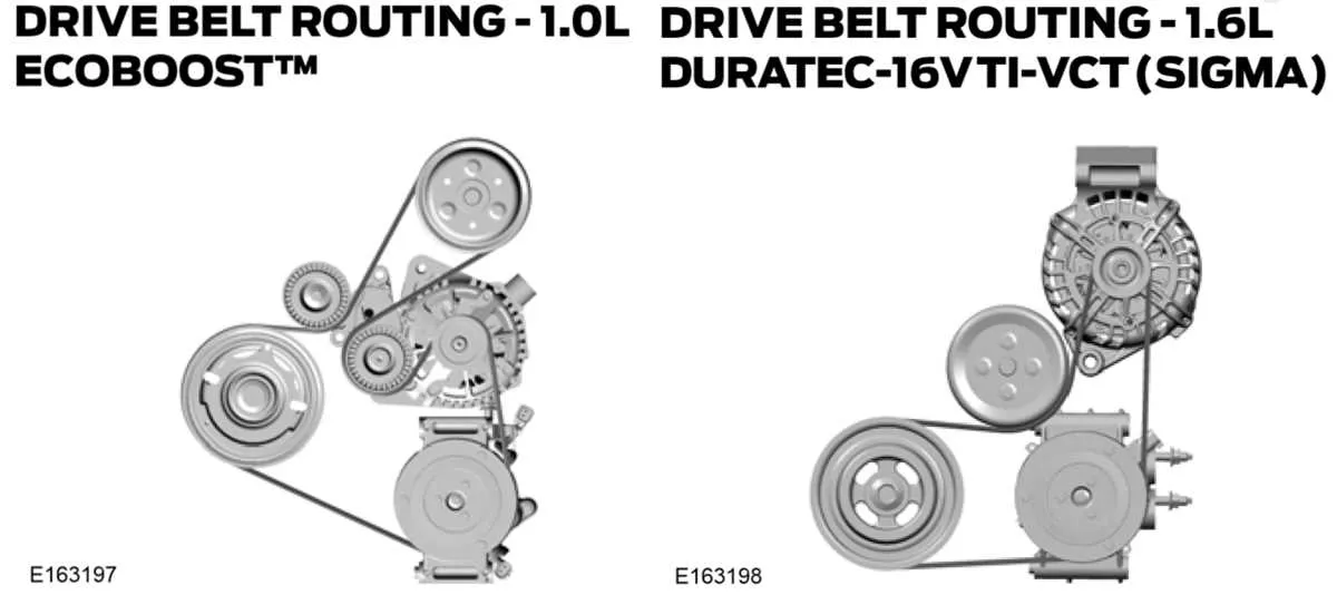 lb7 belt diagram
