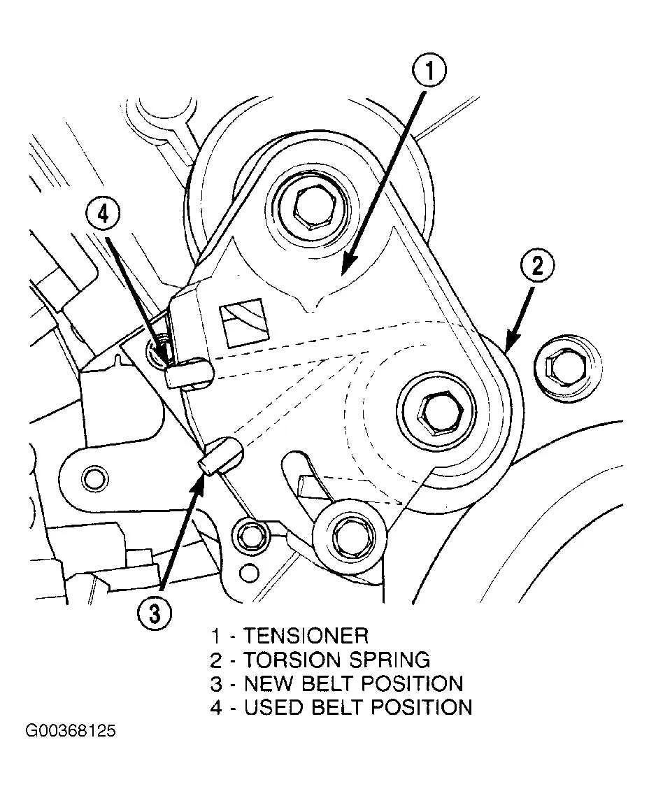 2006 chrysler 300c belt diagram