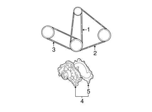 2006 toyota avalon belt diagram