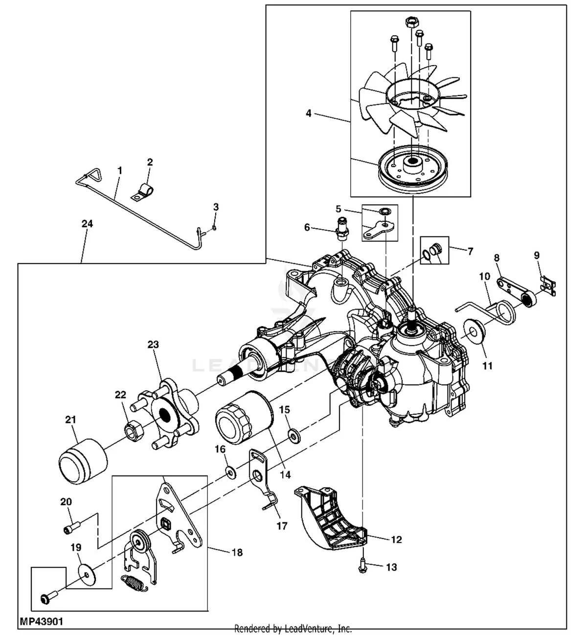 z445 drive belt diagram