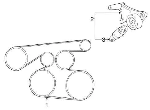 05 scion xb belt diagram