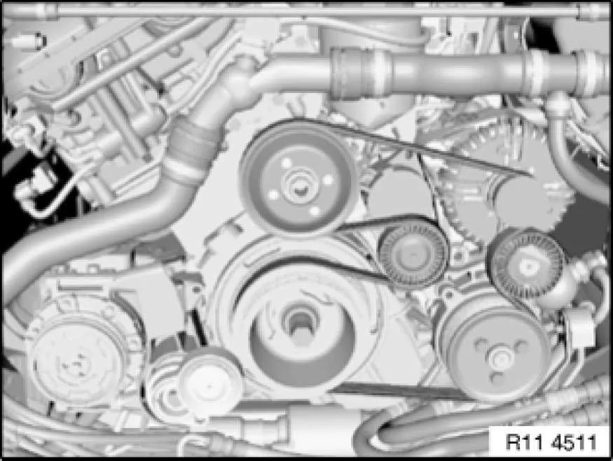 m54 belt diagram