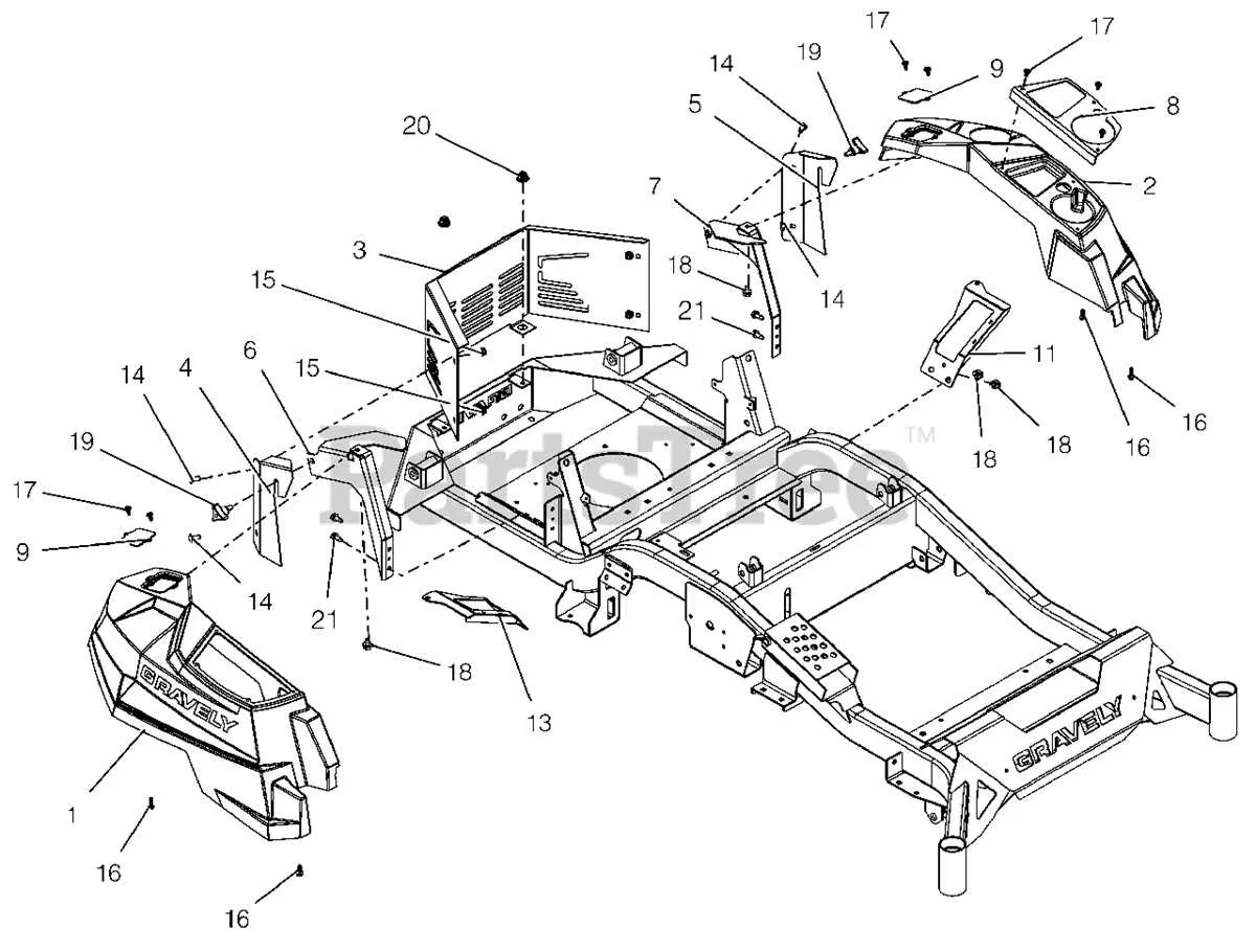 gravely zt hd 60 belt diagram