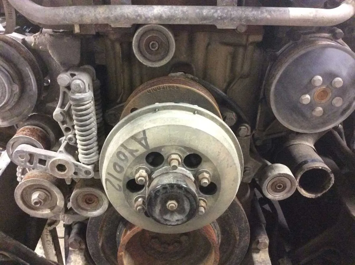 freightliner dd15 belt diagram