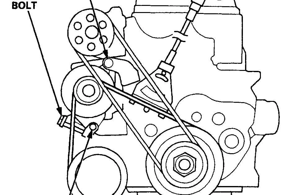 2013 honda crv serpentine belt diagram