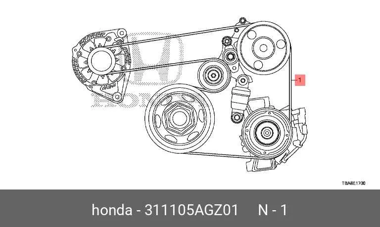 2016 honda hrv belt diagram