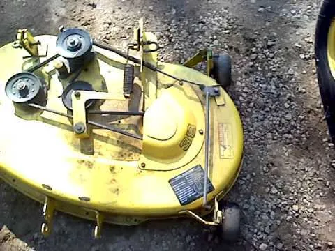john deere lx280 deck belt diagram