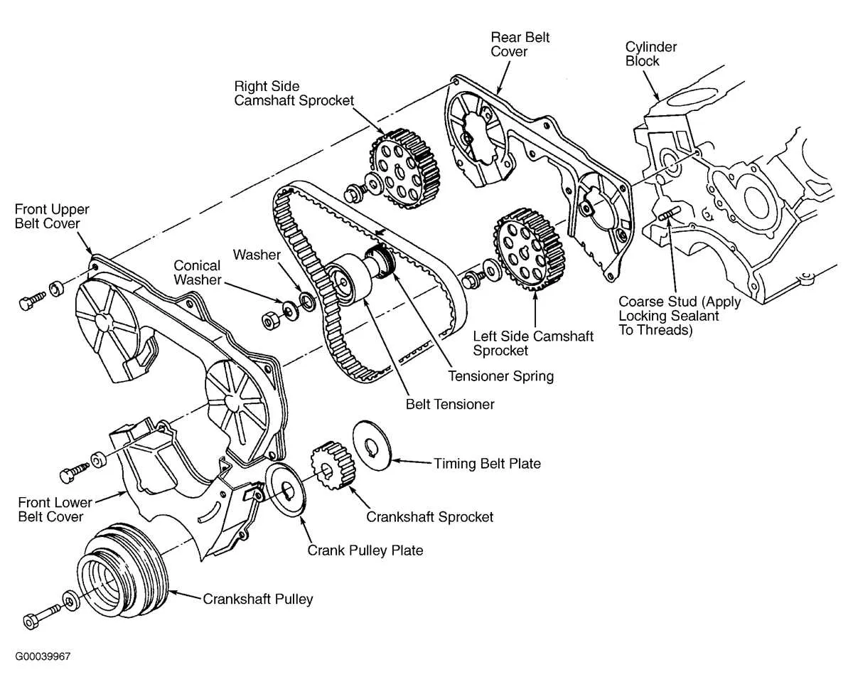 g35 belt diagram