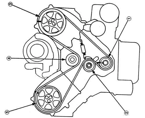 2007 honda accord v6 belt diagram
